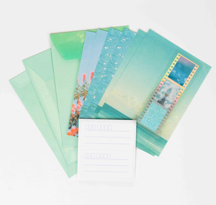 RYURYU Sky Time Letter set - ZenPop Japan Stationery Store