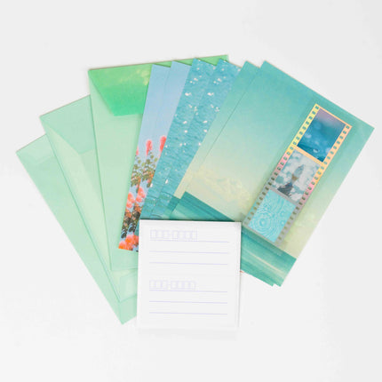 RYURYU Sky Time Letter set - ZenPop Japan Stationery Store