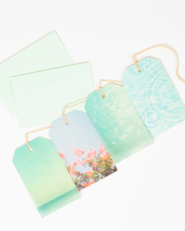 RYURYU Sky Time Tag Card Set - ZenPop Japan Stationery Store