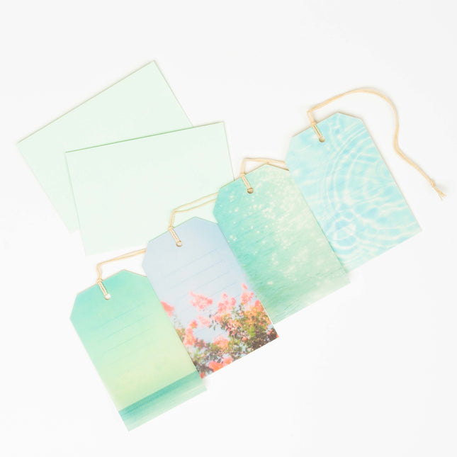 RYURYU Sky Time Tag Card Set - ZenPop Japan Stationery Store