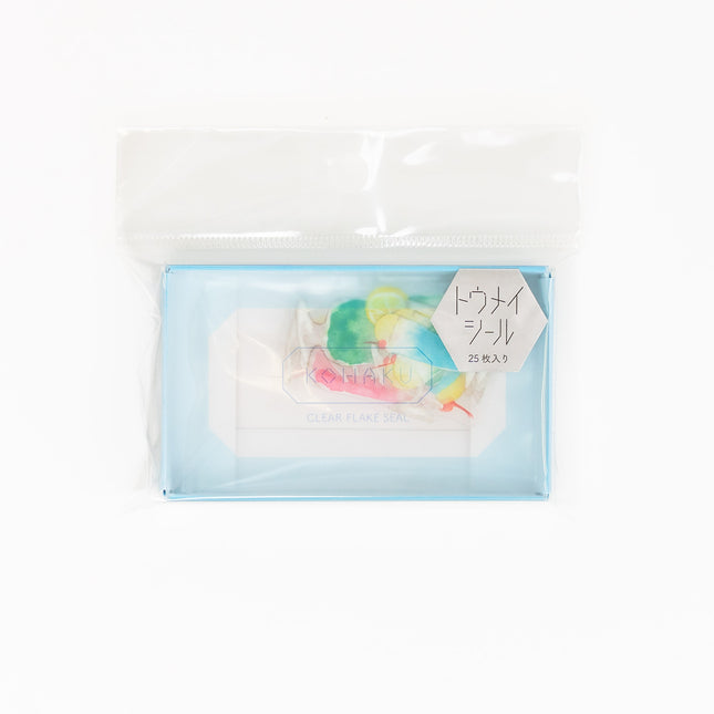GREEN FLASH Kohaku Transparent Flake Sticker - ZenPop Japan Stationery Store