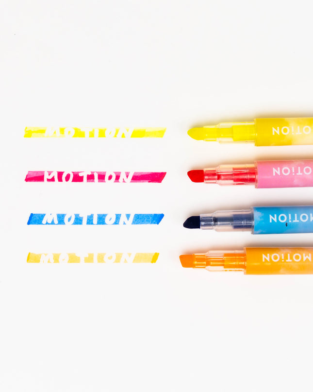 KAMIO JAPAN Clear Up Marker MOTiON - ZenPop Japan Stationery Store