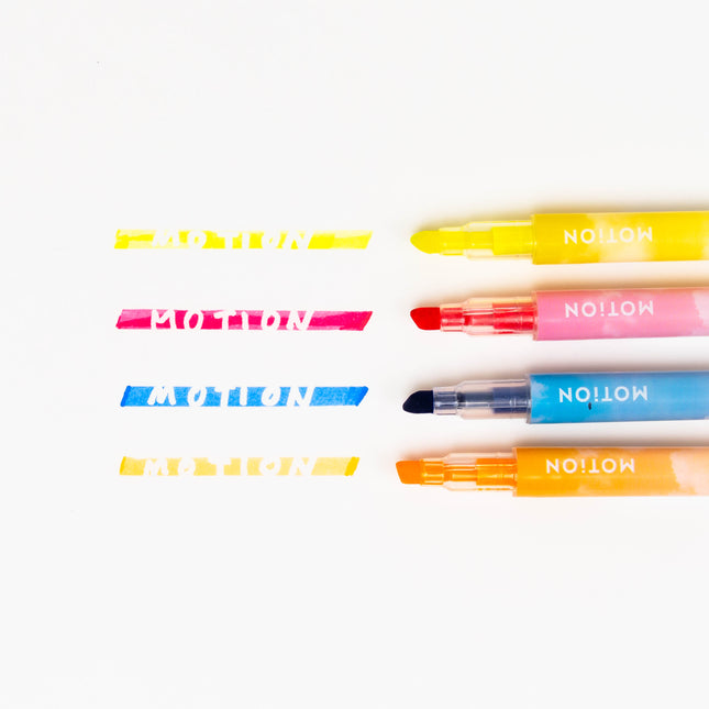 KAMIO JAPAN Clear Up Marker MOTiON - ZenPop Japan Stationery Store