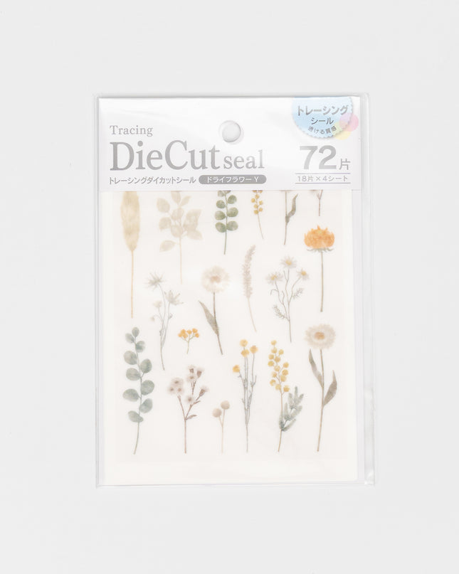 KYOWA SHIKO Tracing Die Cut Seal Dry Flower