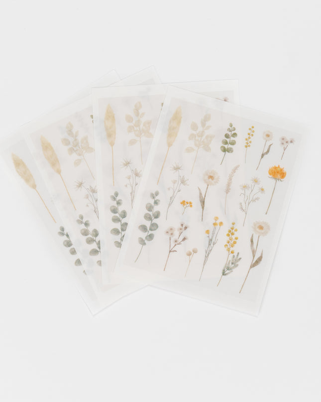 KYOWA SHIKO Tracing Die Cut Seal Dry Flower