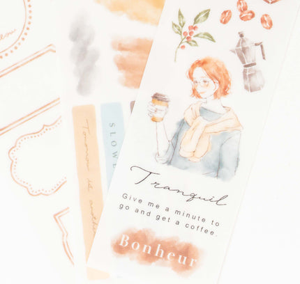 MIND WAVE Felice Sticker - ZenPop Japan Stationery Store