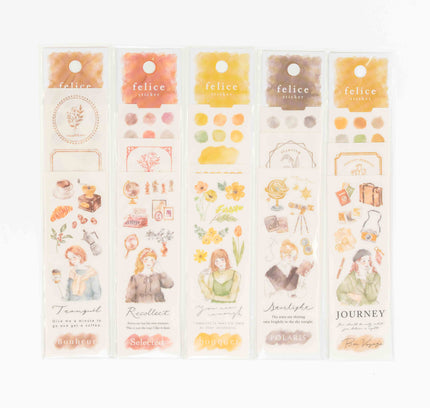 MIND WAVE Felice Sticker - ZenPop Japan Stationery Store