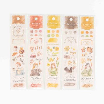 MIND WAVE Felice Sticker - ZenPop Japan Stationery Store