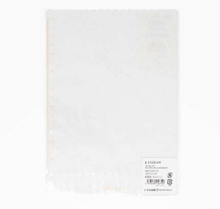 IROHA Switch Under Sheet A5 - ZenPop Japan Stationery Store