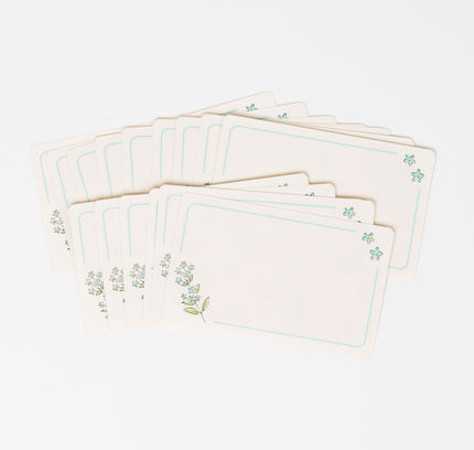 RYURYU Floral Message Cards - ZenPop Japan Stationery Store