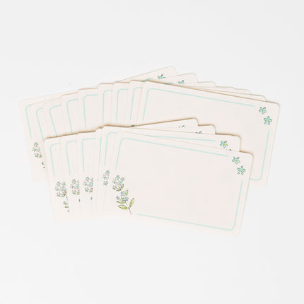 RYURYU Floral Message Cards - ZenPop Japan Stationery Store