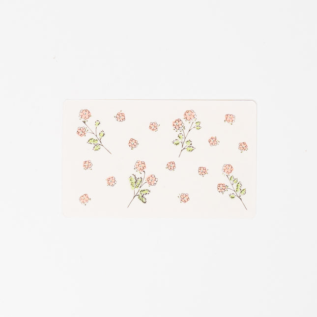 RYURYU Floral Message Cards - ZenPop Japan Stationery Store