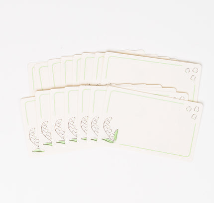 RYURYU Floral Message Cards - ZenPop Japan Stationery Store