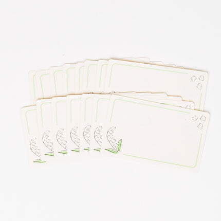 RYURYU Floral Message Cards - ZenPop Japan Stationery Store