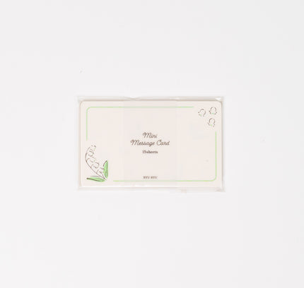 RYURYU Floral Message Cards - ZenPop Japan Stationery Store