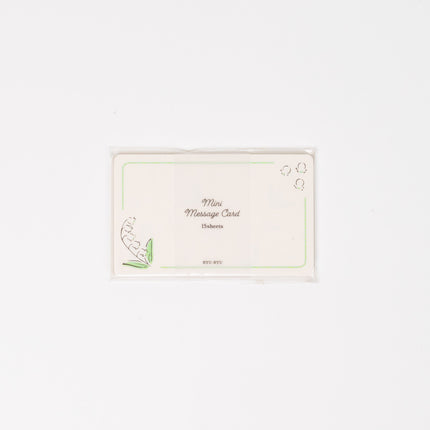 RYURYU Floral Message Cards - ZenPop Japan Stationery Store