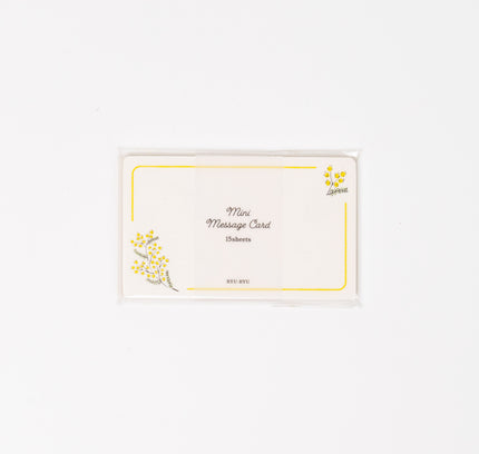 RYURYU Floral Message Cards - ZenPop Japan Stationery Store