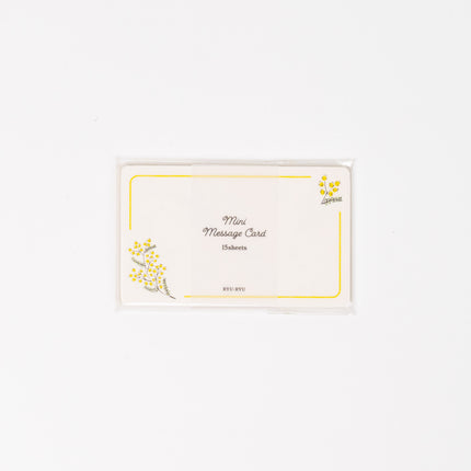 RYURYU Floral Message Cards - ZenPop Japan Stationery Store