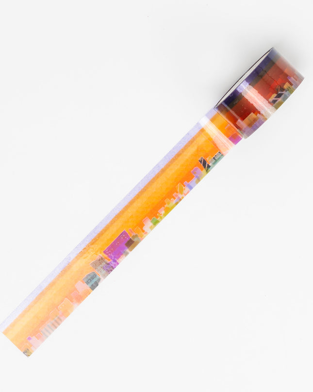 KAMIISO SANSYO Tamura Miki Kazemachi Clear Tape - ZenPop Japan Stationery Store