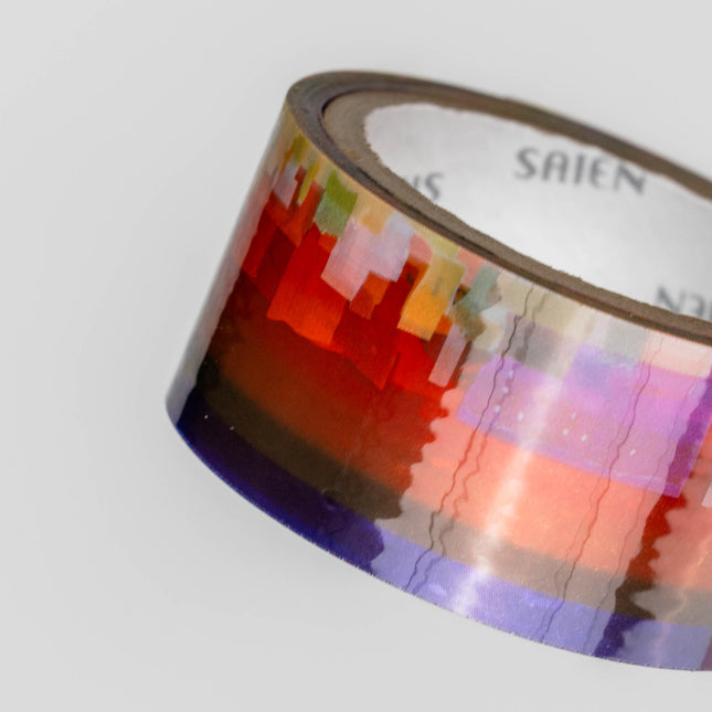 KAMIISO SANSYO Tamura Miki Kazemachi Clear Tape - ZenPop Japan Stationery Store