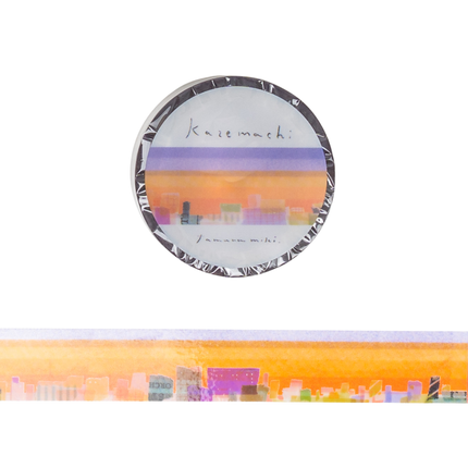 KAMIISO SANSYO Clear Tape 20mm - Tamura Miki City of Wind (Kazemachi)