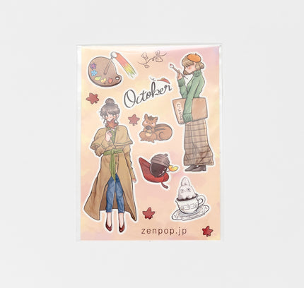 ZENPOP Original A6 Autumn Sticker