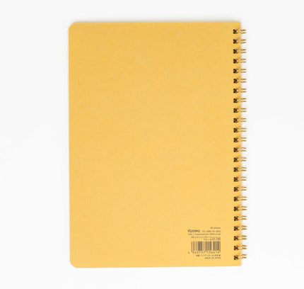 KYOWA SHIKO A5 Twin Gring Notebook Fleurs - ZenPop Japan Stationery Store