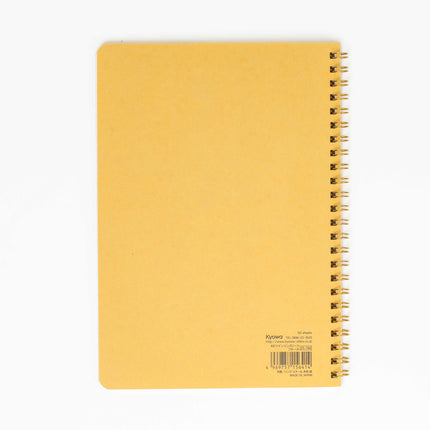 KYOWA SHIKO A5 Twin Gring Notebook Fleurs - ZenPop Japan Stationery Store