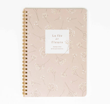 KYOWA SHIKO A5 Twin Gring Notebook Fleurs - ZenPop Japan Stationery Store