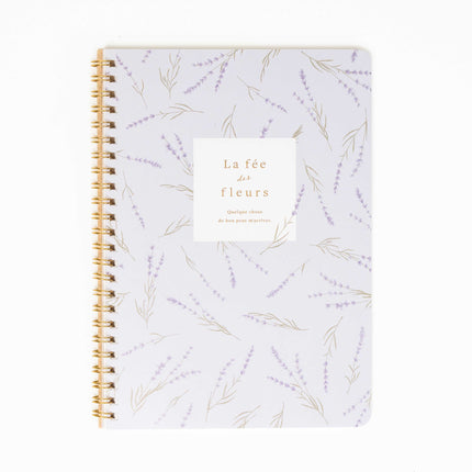 KYOWA SHIKO A5 Twin Gring Notebook Fleurs - ZenPop Japan Stationery Store