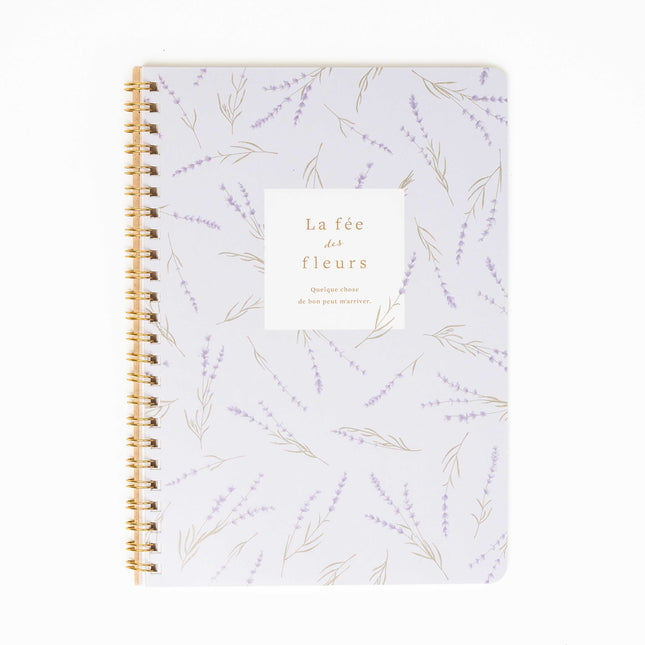 KYOWA SHIKO A5 Twin Gring Notebook Fleurs - ZenPop Japan Stationery Store