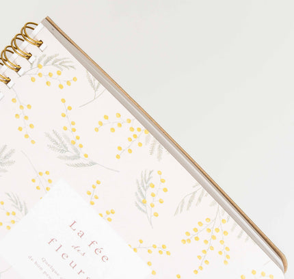 KYOWA SHIKO A5 Twin Gring Notebook Fleurs - ZenPop Japan Stationery Store