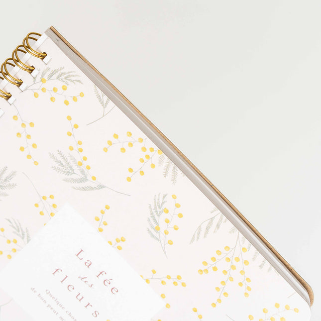 KYOWA SHIKO A5 Twin Gring Notebook Fleurs - ZenPop Japan Stationery Store