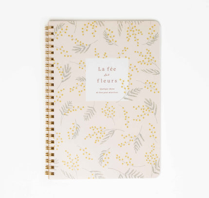 KYOWA SHIKO A5 Twin Gring Notebook Fleurs - ZenPop Japan Stationery Store