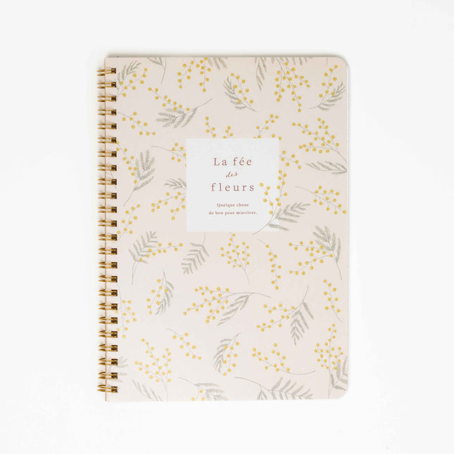 KYOWA SHIKO A5 Twin Gring Notebook Fleurs - ZenPop Japan Stationery Store