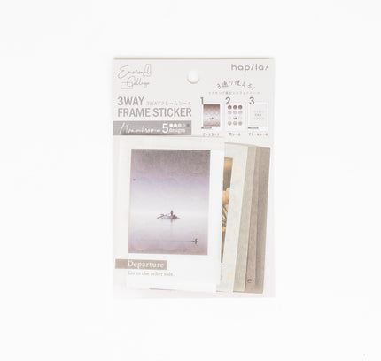 HAPILA 3way Frame Sticker - ZenPop Japan Stationery Store