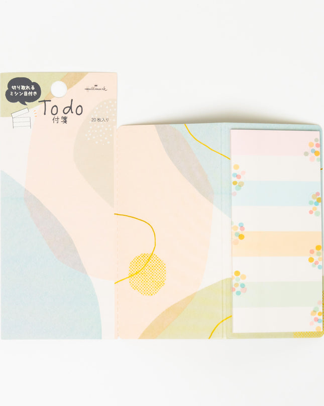 HALLMARK JAPAN To do Geometry Perforated Notes - ZenPop Japan Stationery Store