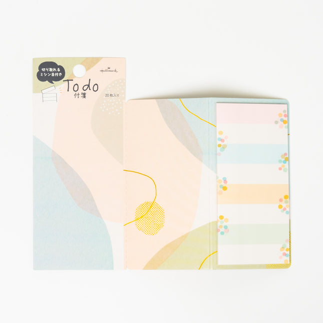HALLMARK JAPAN To do Geometry Perforated Notes - ZenPop Japan Stationery Store