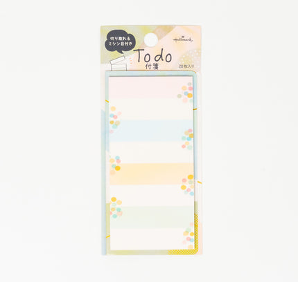 HALLMARK JAPAN To do Geometry Perforated Notes - ZenPop Japan Stationery Store