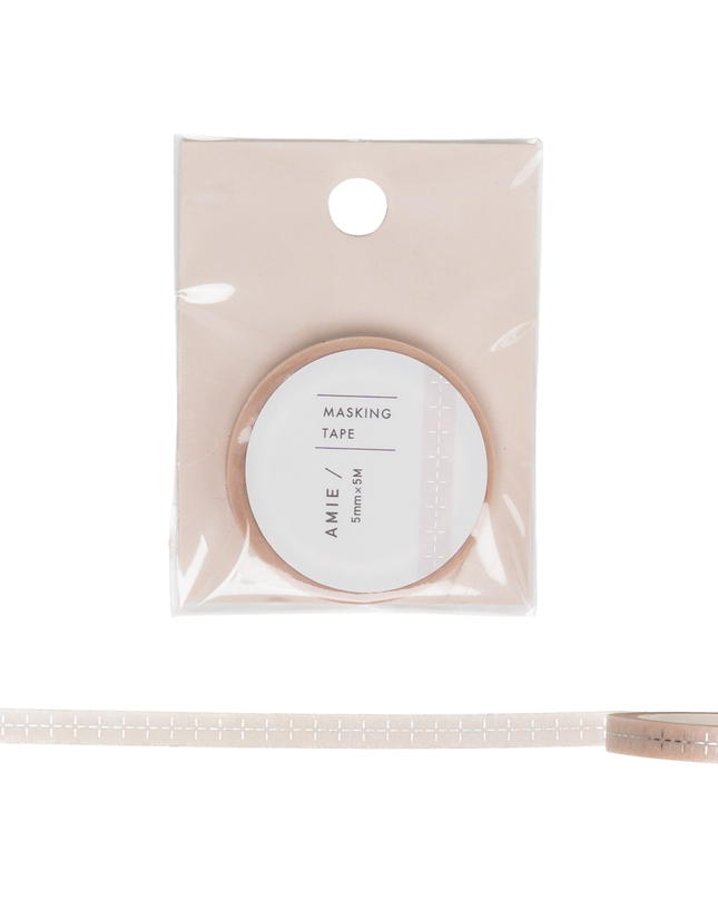 WORLD CRAFT AMIE Masking Tape 5mm - Kusumi Orange