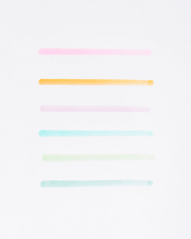 KURETAKE ZIG Clean Color Dot Mild Smoky Color 6pc set - ZenPop Japan Stationery Store