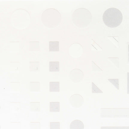 WORLD CRAFT Amie Sticker Grey - ZenPop Japan Stationery Store