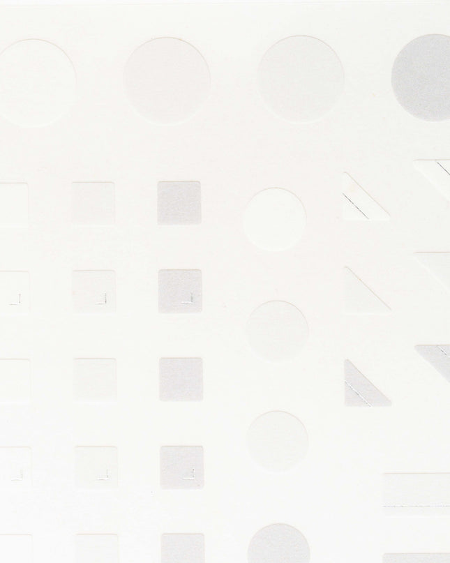 WORLD CRAFT Amie Sticker Grey - ZenPop Japan Stationery Store