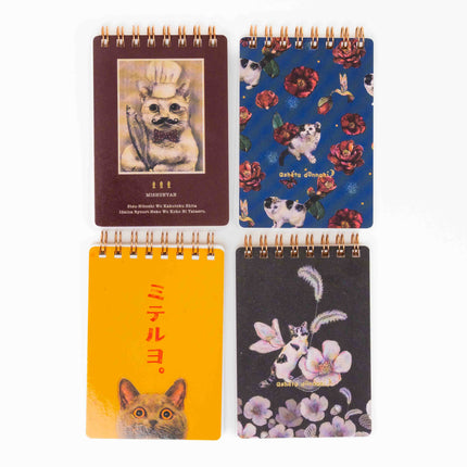 TOKOTOKO CIRCUS Cat Ring Memo Pad