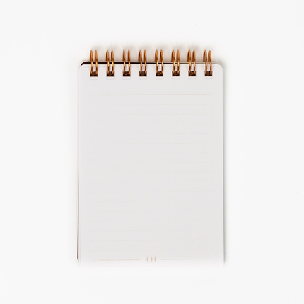 TOKOTOKO CIRCUS Ringed Memo Pad - Chef Cat Inside