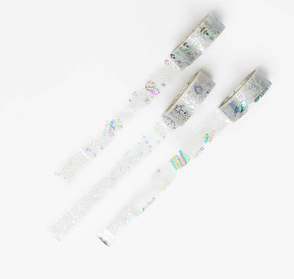 SEAL DO Shinzi Katoh Design Hoshi Akari Kirapika Masking Tape - ZenPop Japan Stationery Store