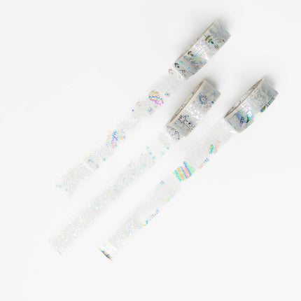 SEAL-DO Kirapika Masking Tape 15mm - Hoshi Akari Series (Shinzi Katoh Design)