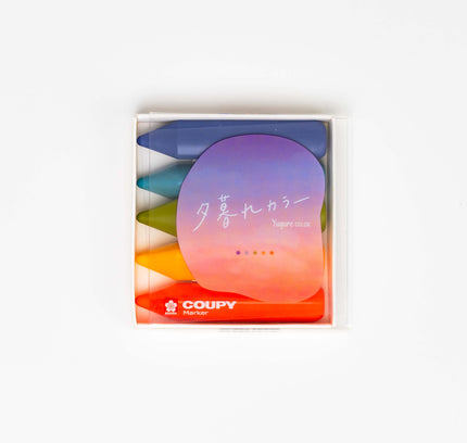 SAKURA CRAYPAS Coupy Marker Crayons 5pcs Set - ZenPop Japan Stationery Store