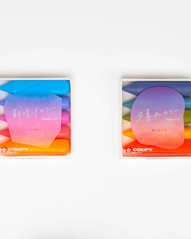 SAKURA CRAYPAS Coupy Marker Crayons 5pcs Set - ZenPop Japan Stationery Store