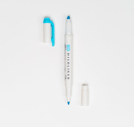 ZEBRA Mildliner Mild Blue Color - ZenPop Japan Stationery Store